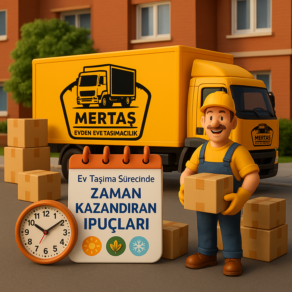 Ev Taşıma Sürecinde Zaman Kazandıran İpuçları