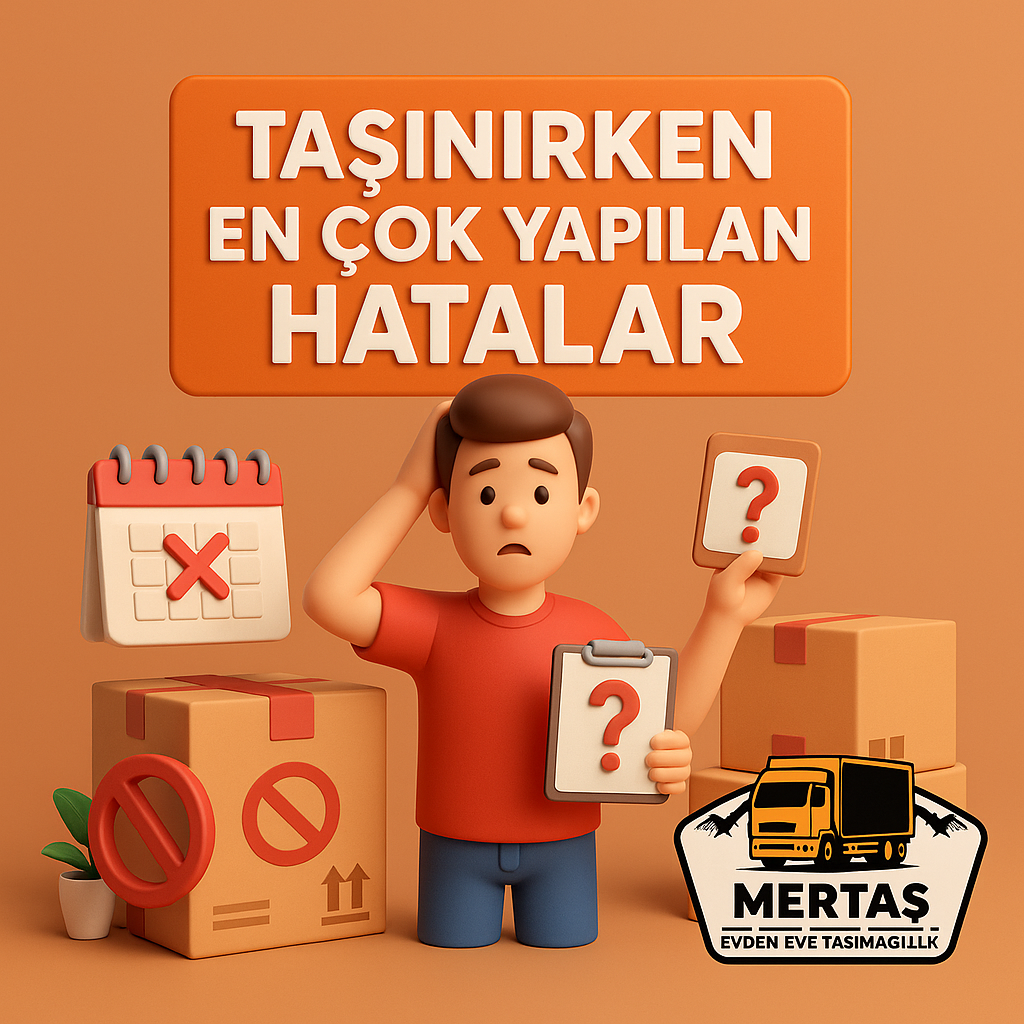 Taşınırken En Çok Yapılan Hatalar ve Çözümleri